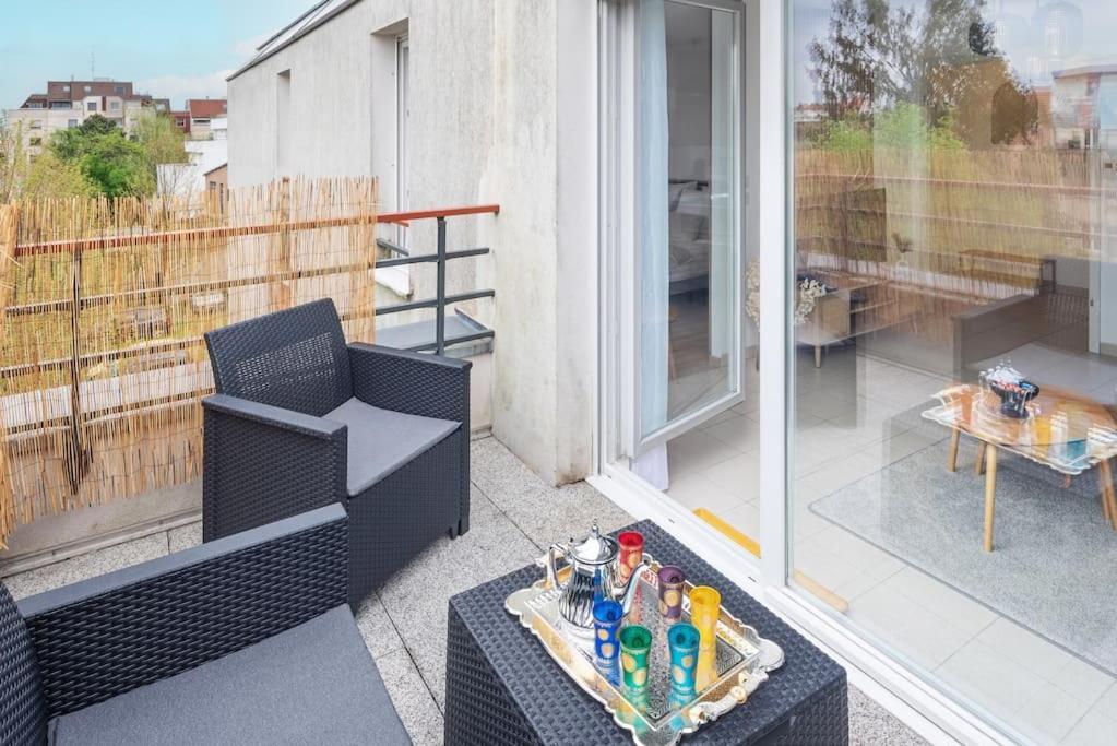 L'Excellence-8Min Aeroport-Terrasse-Parking Prive Apartment Lingolsheim Ngoại thất bức ảnh